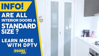 Are All Interior Doors a Standard Size - Doors Plus