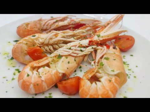 scampi in padella pronti in 5 minuti!!!