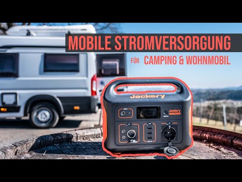 MOBILE STROMVERSORGUNG CAMPER: Eine Lithium-Power-Station im