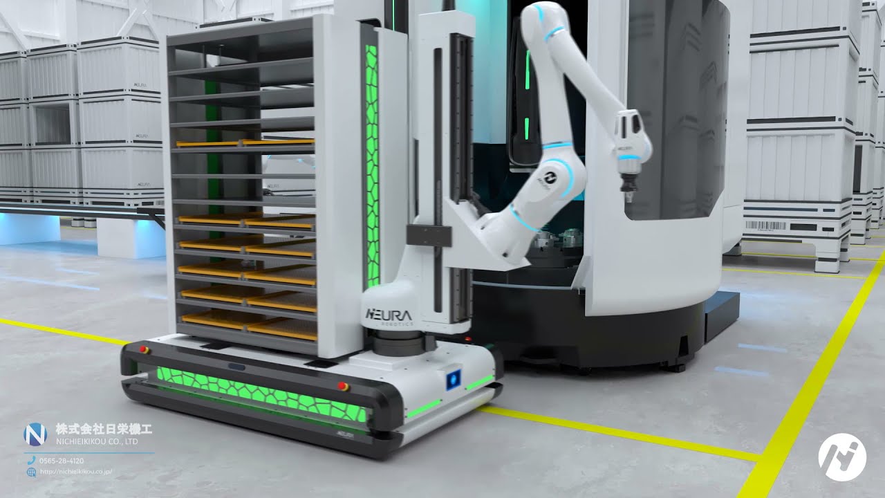 NEURA Robotics 日本-マルチセンシング自律搬送台車