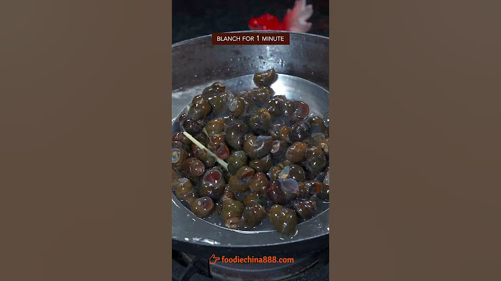 HOW TO COOK CHINESE MYSTERY SNAIL LIKE A PRO? #recipe #cooking #chinesefood #snail
