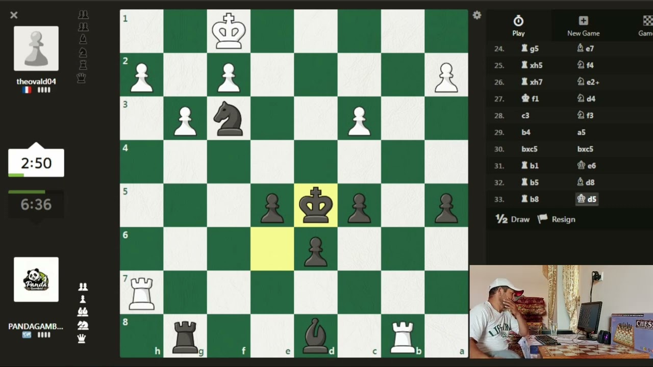 Panda Gambit Crushes French Chess Player! 🐼💥 Checkmate!