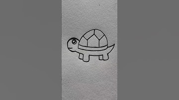 How to Draw a Turtle Tortoise Emoji Easy #music #drawing #drawingno1 #drawingideas #drawingtoday