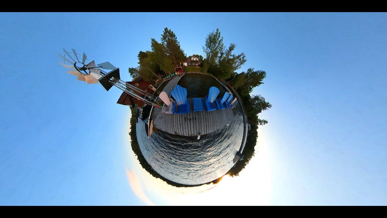Muskoka Lakes - Sunset on the Dock 360° Video