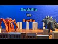 Godzilla Vs Scylla Stop Motion + Comparison | Godzilla X Kong The New Empire Opening Scene