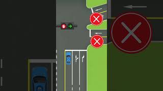 🚫 Stop Making This Turning Mistake #drivingwrittentestdmv #tips #shorts #youtubeshorts