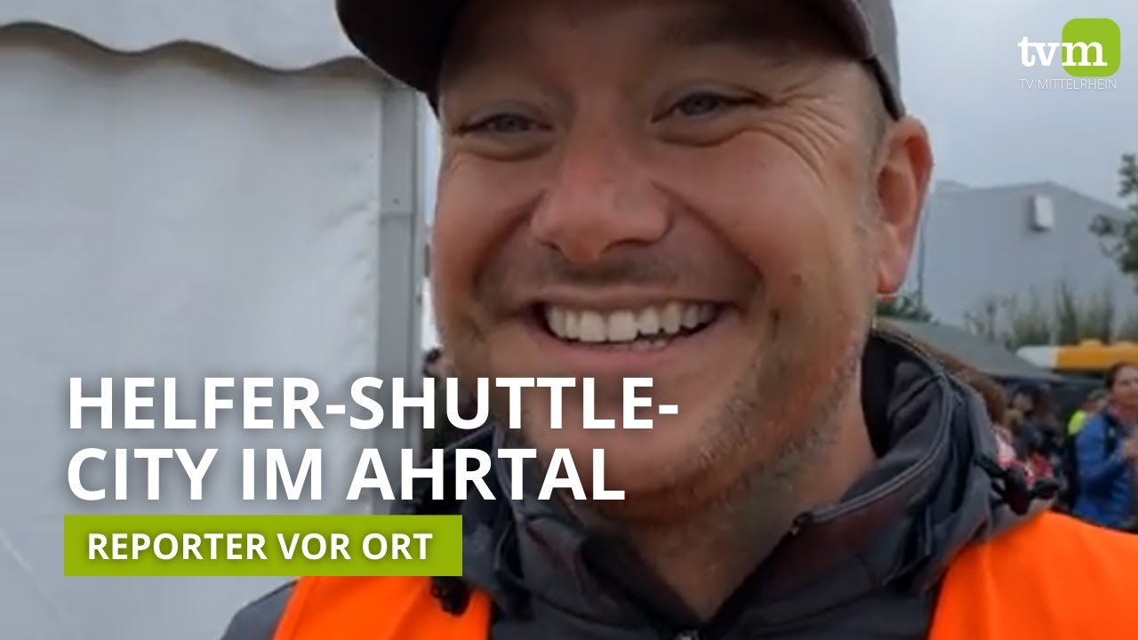 Die Helfer-Shuttle-City im Ahrtal | 7.10.2021