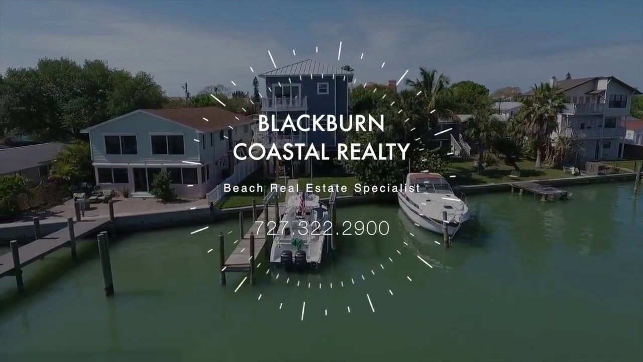 John's Pass House w/Boat Dock 13211 Boca Ciega Ave Madeira Beach, FL 33708 Blackburn Coastal Realty