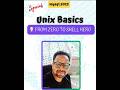💡 From Zero to Shell Hero Unix Basics