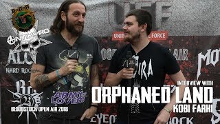 Interview with Kobi Farhi of Orphaned Land at Bloodstock Open Air 2018