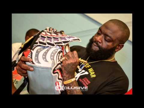 Rick Ross Visits Harland Boys and Girls Club in Atlanta