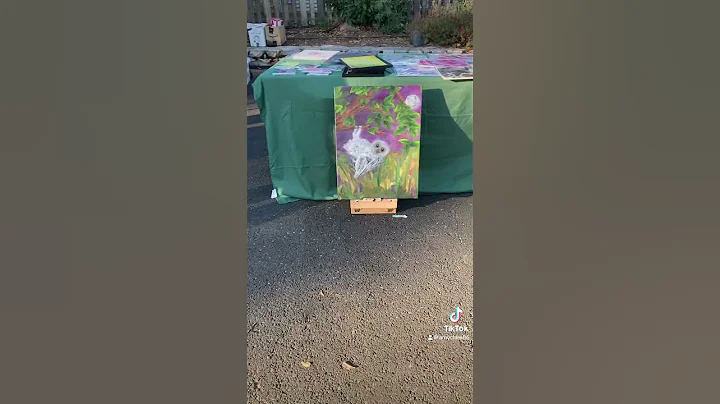 Happy to have a hobby! Such a pretty one! #delightfulvideos #motivation #artsale