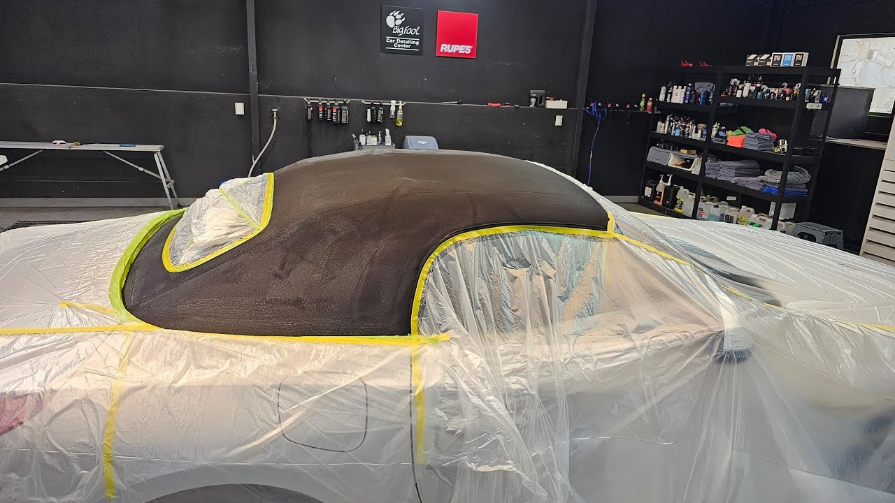 BMW Z4 Soft Top Coating 5coat YouTube BMW Z4 Soft Top Coating 5coat YouTube