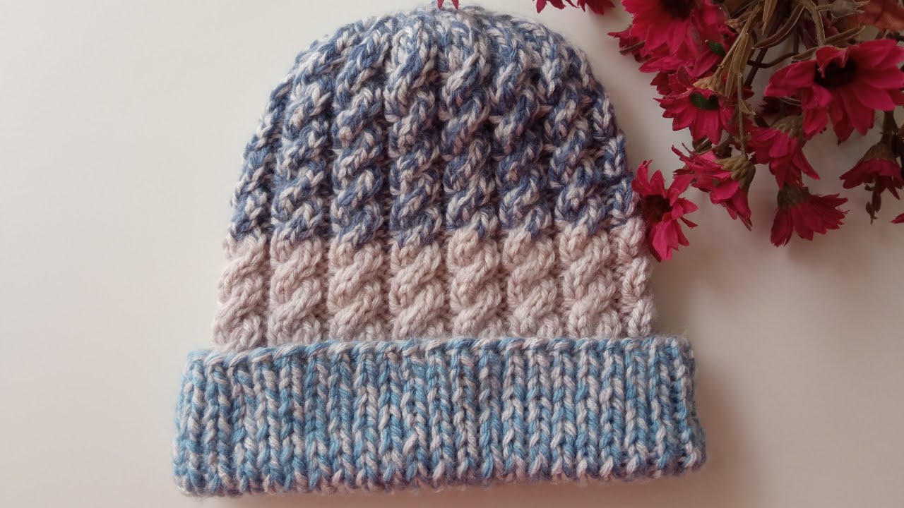 3/4 yaş için burgulu bere ❄️yapımı kolay bere 🤩hem kız hem erkek için ❄️