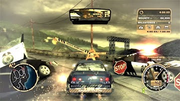 Need for Speed Most Wanted 2005 XBOX 360 Gameplay HD 2K Police Long pursuit how survive and escape 1