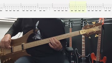 Squeeze - Is That Love Bass Cover With TAB (Original Bass Track Removed)