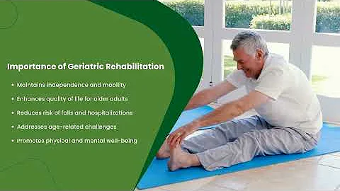 Geriatric rehabilitation focuses on helping seniors regain strength, mobility, and independence a...