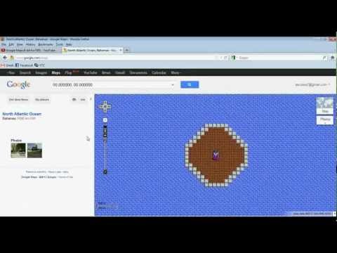 Google Maps 8-bit Dragon Quest Easter Egg