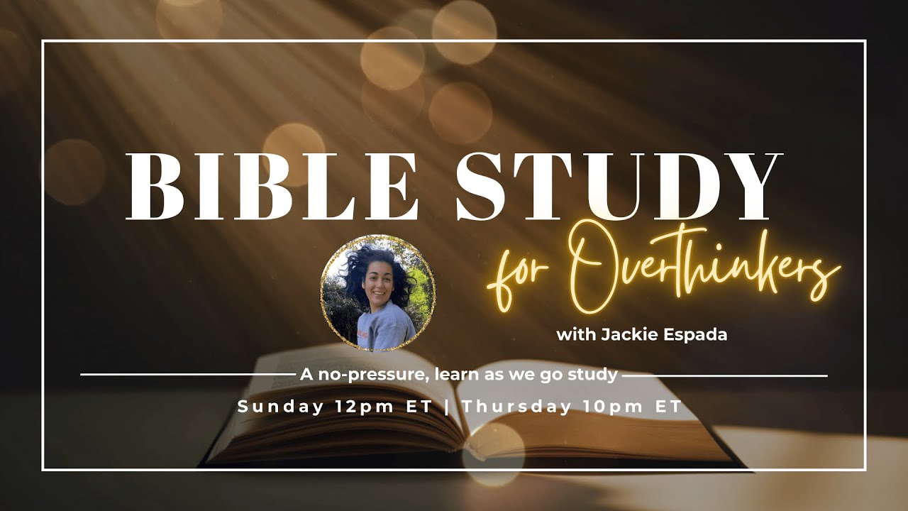 Bible Study for Overthinkers Ep. 6 - 1/22/26 - Exodus 13-24