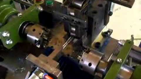 video of chamfering machine