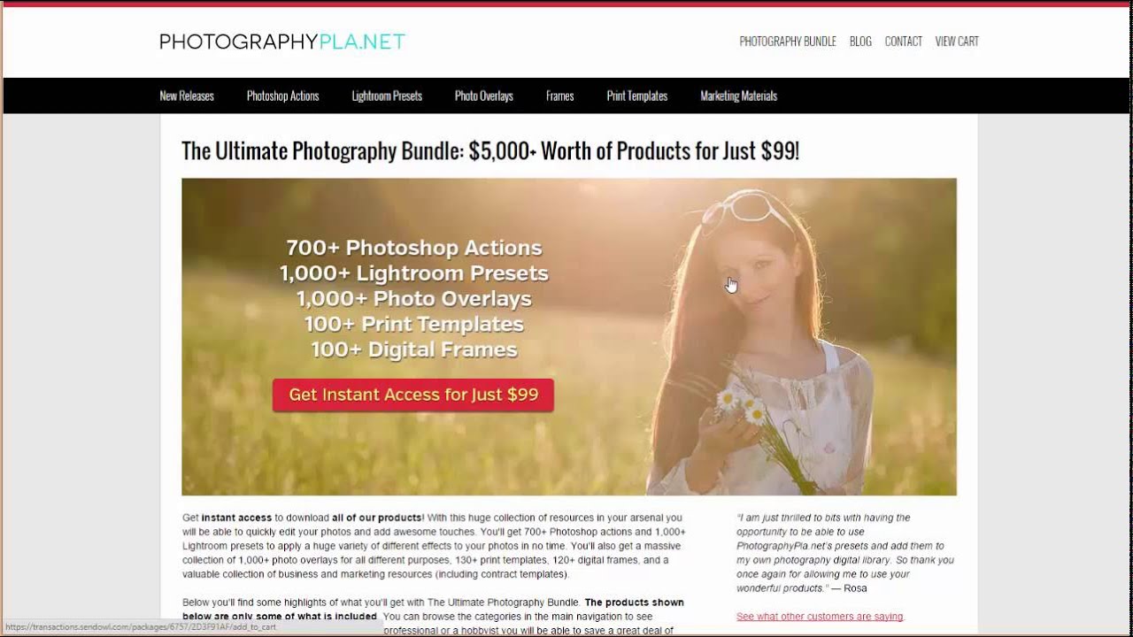 Ultimate Photography Bundle - Subscriber Discount