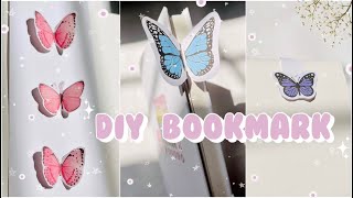 🦋DIY Butterfly Bookmark | aesthetic bookmark ideas 🦋