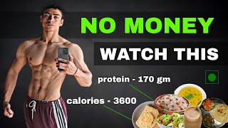 Lowest Budget Diet Plan For Students To Gain Weight | No Supplements | Vegetarian Diet