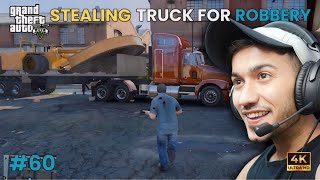 I STOLE BIG TRUCK FOR $1,00,00,000 ROBBERY 😱 | GTA 5 GAMEPLAY ( DAY 60 )