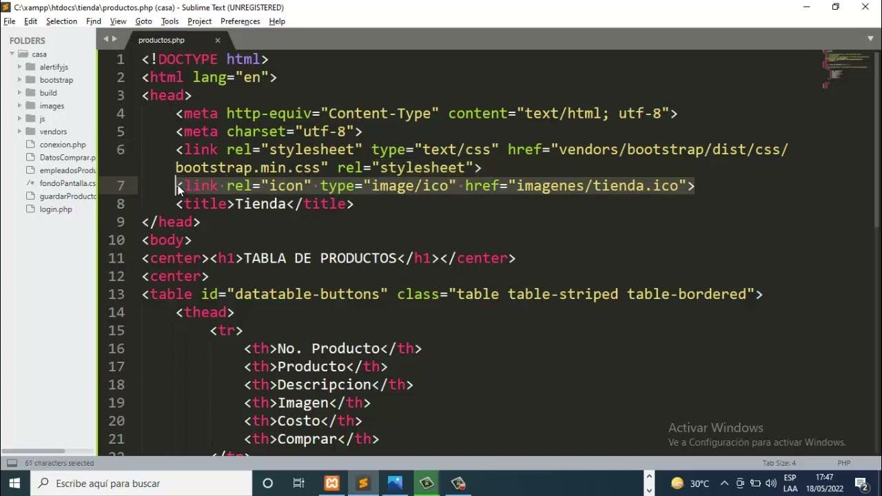 Colocar icono a pestaña en HTML video 2 - YouTube