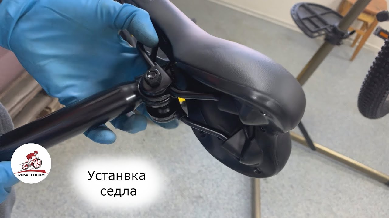 Установка седла на велосипеде #ремонт_велосипедов #велоремонт # ...