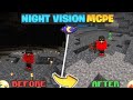 How to Download Night Vision Mod for Minecraft Pocket Edition 1.26 🤯