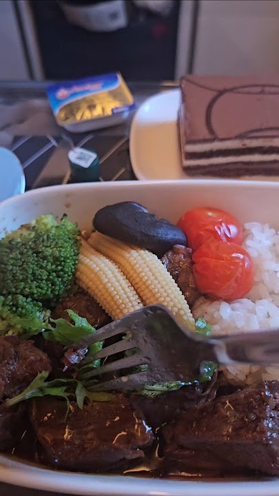 Very good Delta Premium Select meals on international flight.