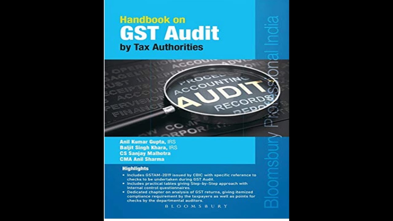Handbook on GST Audit by Tax Authorities (2020 Edition Book) I CA Satbir Singh