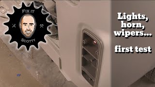 VW Bus Restoration Part 27: Testing the 12v wiring; fix wipers and horn by Fix It Scotty 763 views 1 year ago 33 minutes