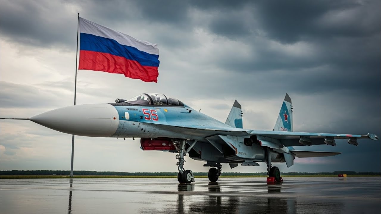 Su-35 – “Quái Thú Bầu Trời” Nga: Siêu Cơ Động, Radar Khủng, Áp Đảo Mọi Đối Thủ ✈️🔥