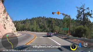 Driver spotted driving on the wrong side of the road on the way to Big Bear! 🐻
