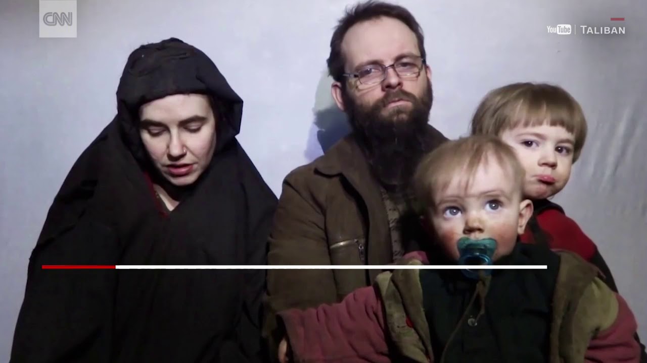 [WATCH] Taliban releases America-Canadian family after 5 years captivity