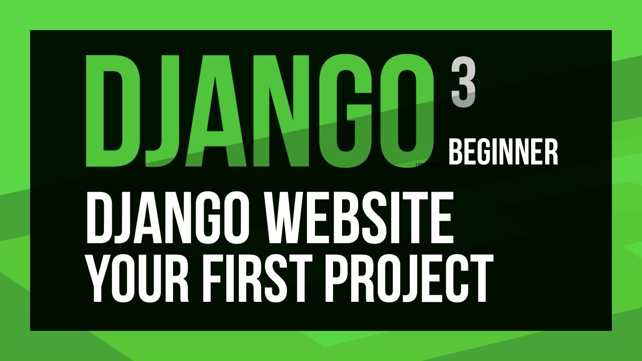 Django website - first project - YouTube