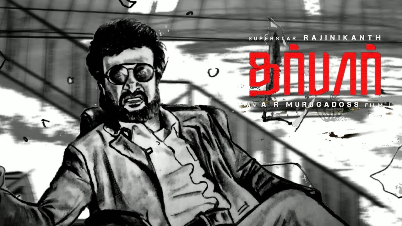 DARBAR (Tamil) - Motion Poster | Sketchy version | Kani arts official | Rajinikanth | A.R Murugadoss