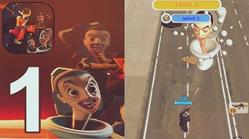 skibidi war toilets attack Level 3 - gameplay walkthrough Part 1