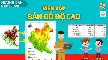 Bước 3.5: Biên tập Bản đồ độ cao #HoccungHai9