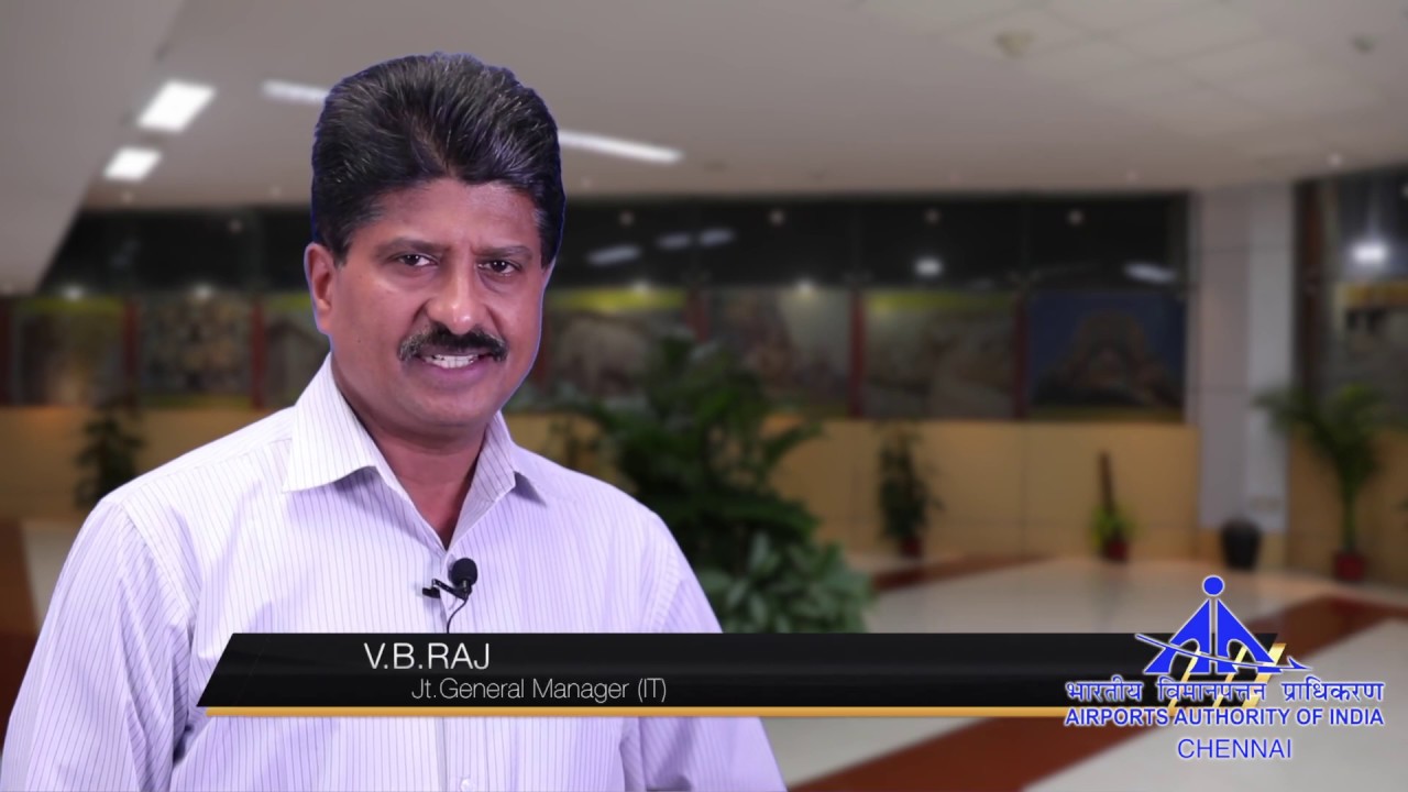 v-b-raj-jt-general-manager-it-chennai-international-airport-youtube