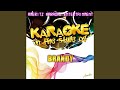 Right Here (Departed) (In the Style of Brandy) (Karaoke Version)