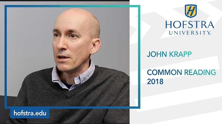 Common Reading 2018: John Krapp