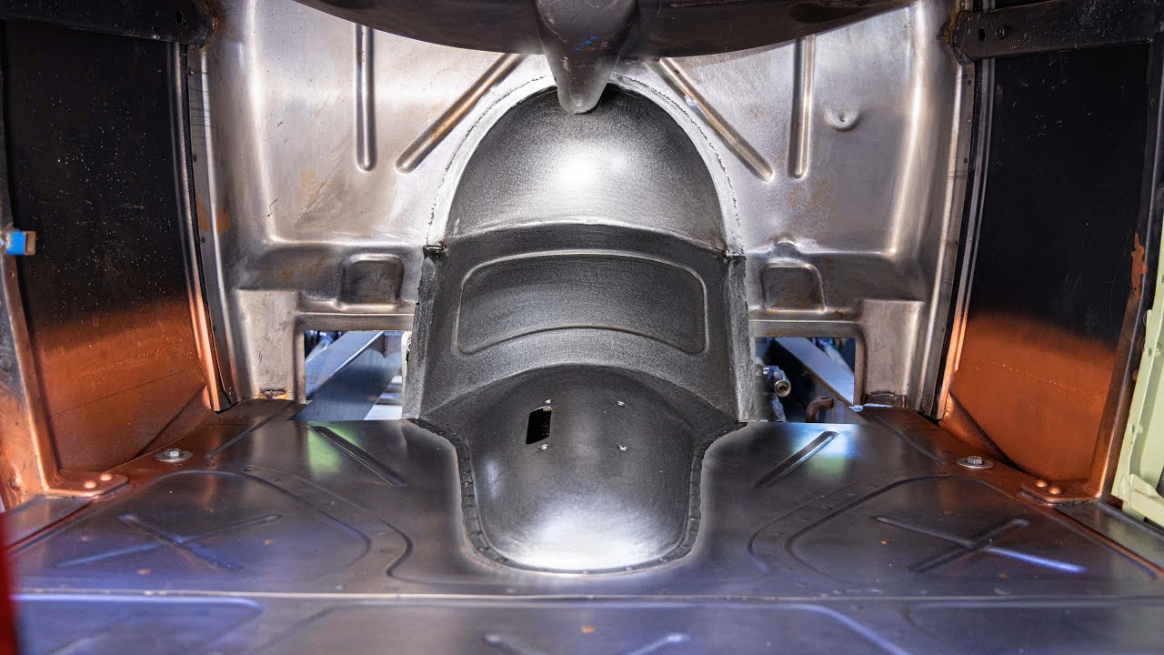 Welding Thin Sheet Metal the Right Way! | Custom Transmission Tunnel | Hemi Coupe Build!