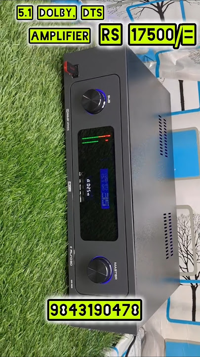 5.1 dolby digital Amplifier #dolbysurround #dts #subwoofer
