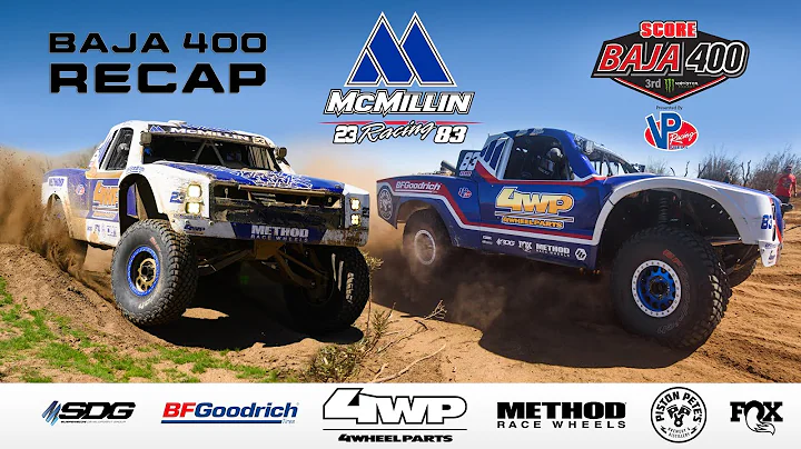 McMillin Racing Double Podiums The 2022 Baja 400!!!