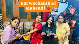 Sabne Lagayi Karwachauth Ki Mahendi Noni Vlogs 7M Daily Vlogs 7 Pm