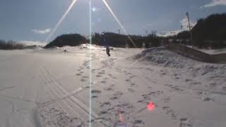 RAIL DOWN FLAT DOWN 180 OUT FAST AND SLOW MOTION
