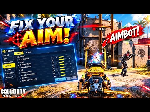 Improve Your Aim 100% With These Best Settings And Tips In COD Mobile Battle Royale 2026! | CODM BR